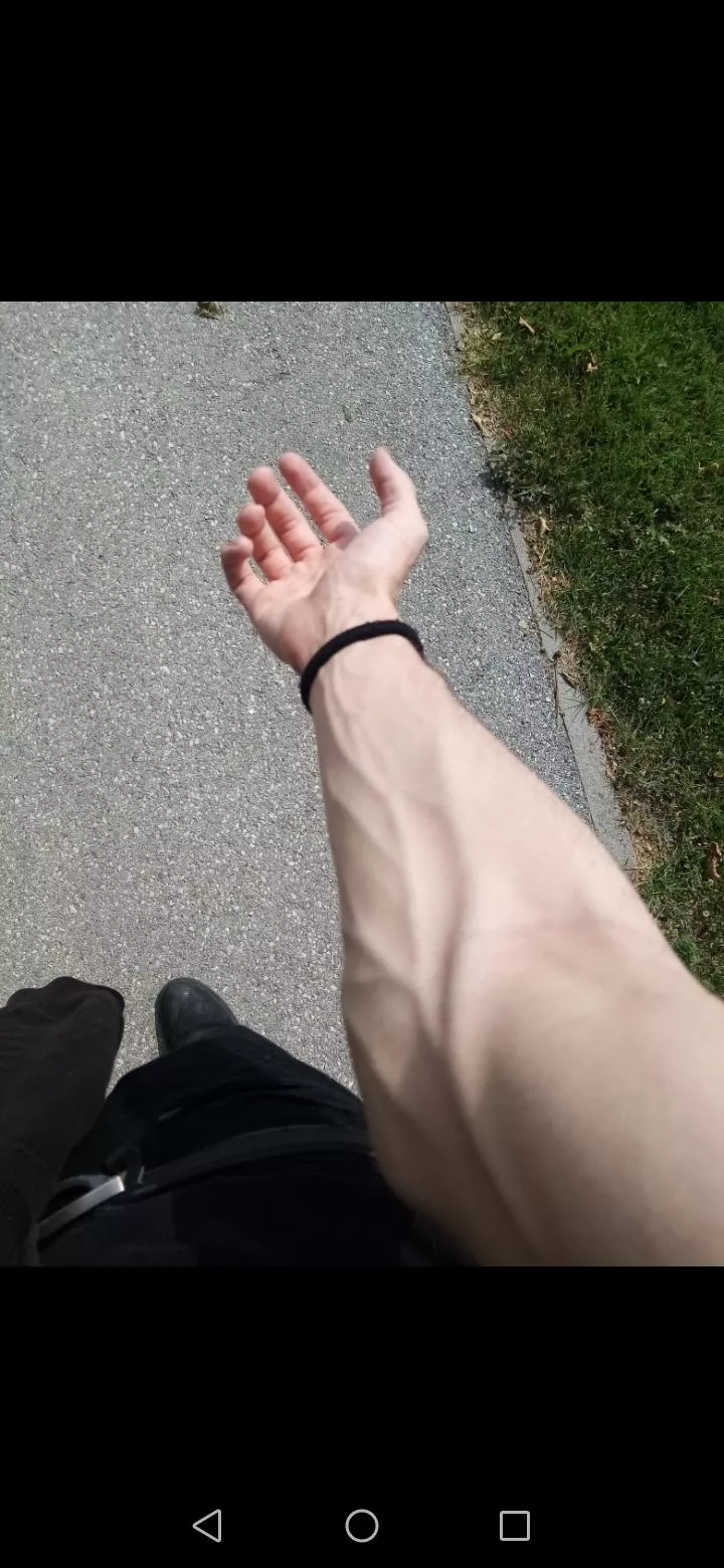 Full of veins