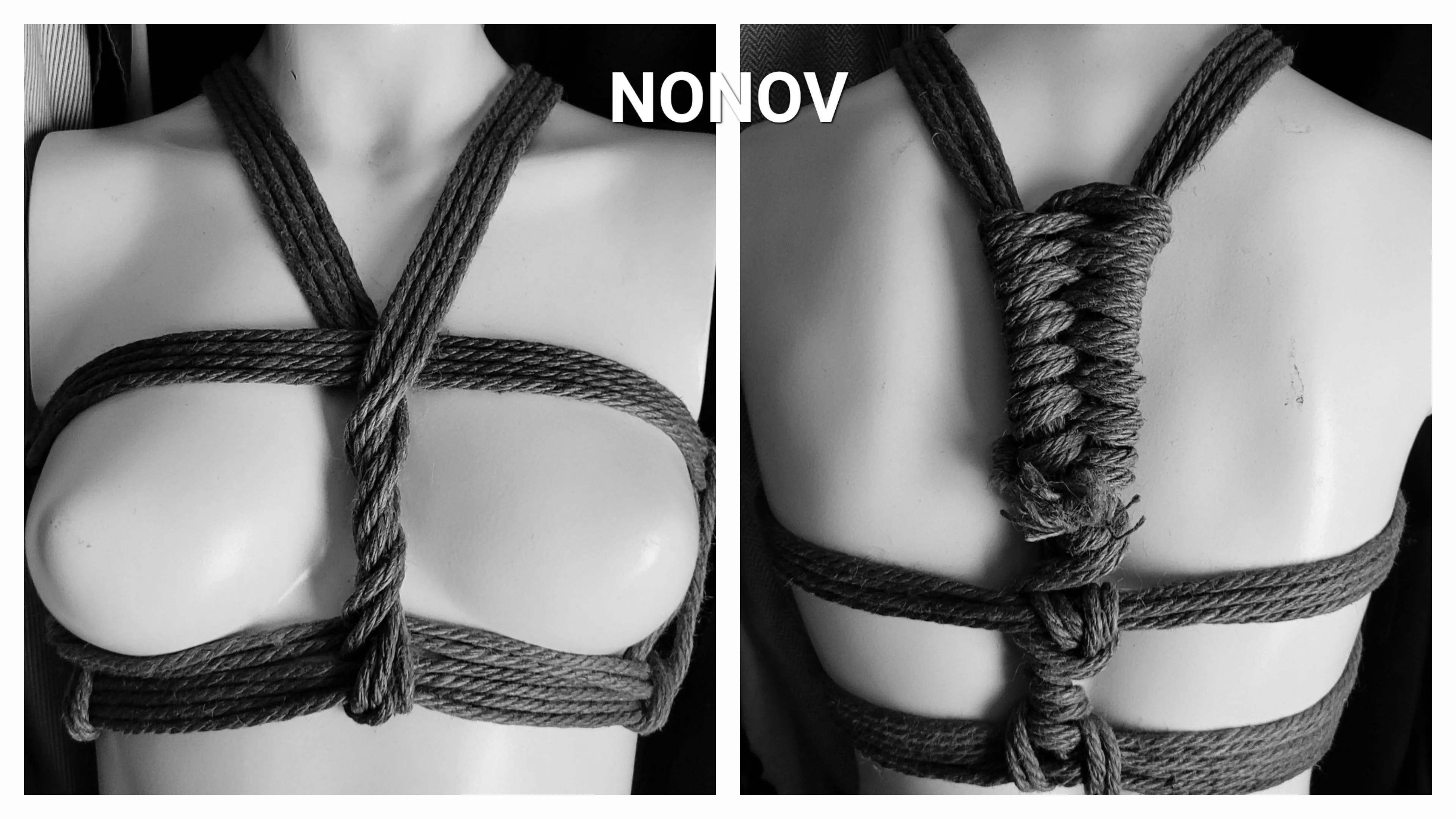 Harness practice with back weaving