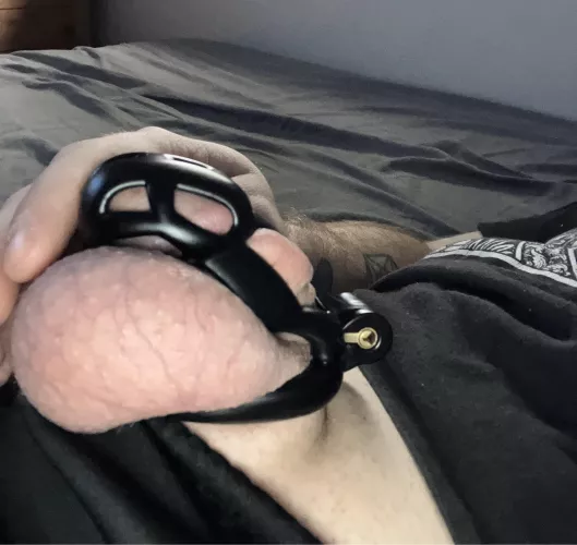 How I wish I could cum 45 days locked