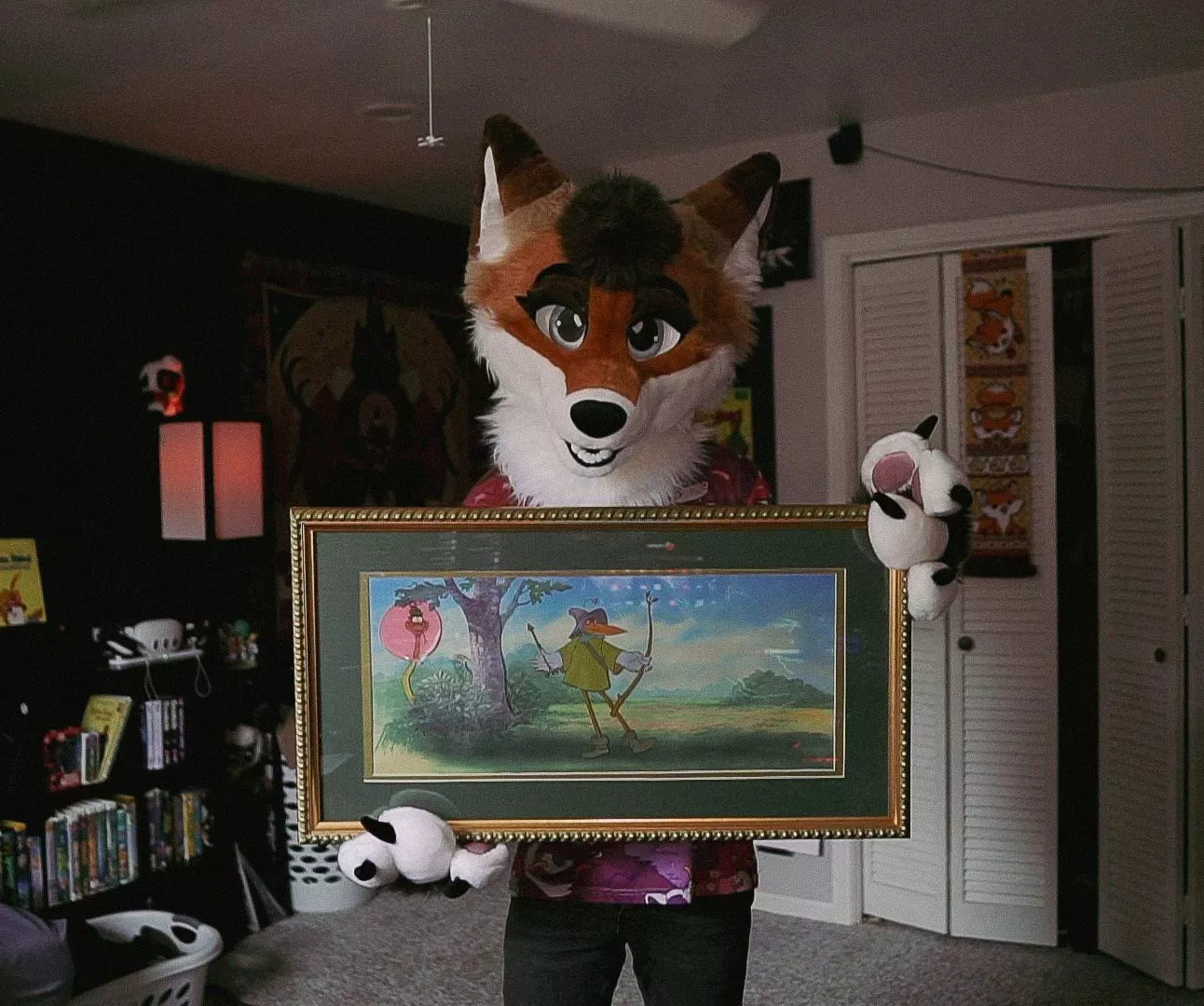 I managed to get an original Robin Hood animation cel from 1973!