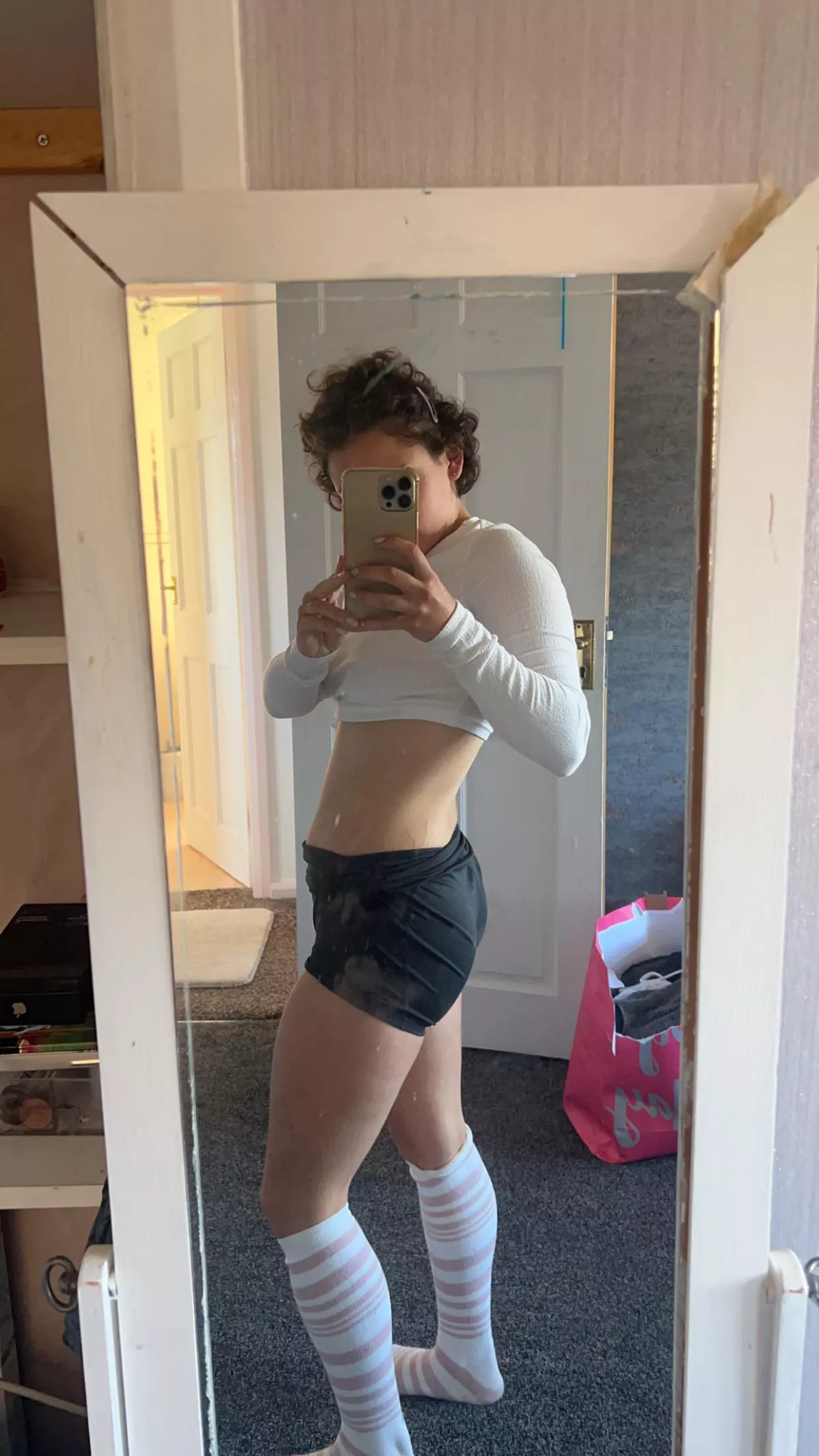 In my classy gym wear 