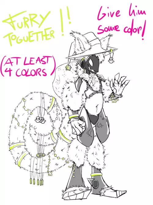 Lets make a furry toguether pt5-Color!!