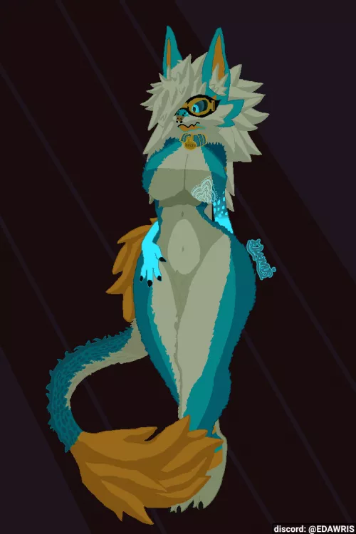 My bf drew my sona :>