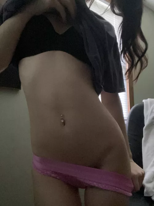 My teen body craves your load