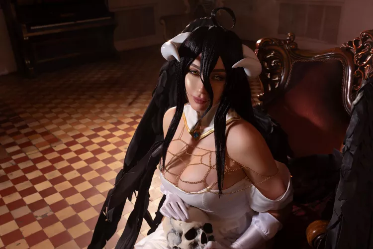 This gothic lady is staring at you! 