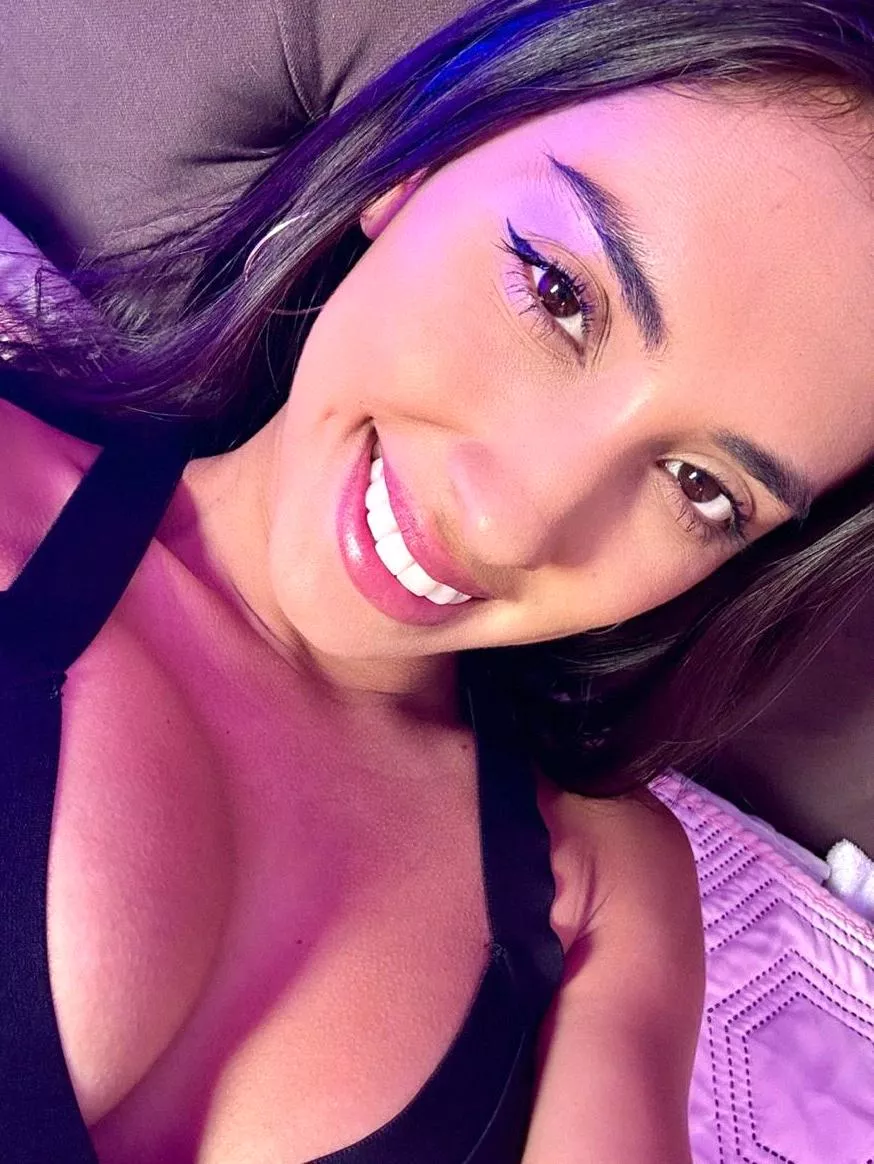 Your face should be between them