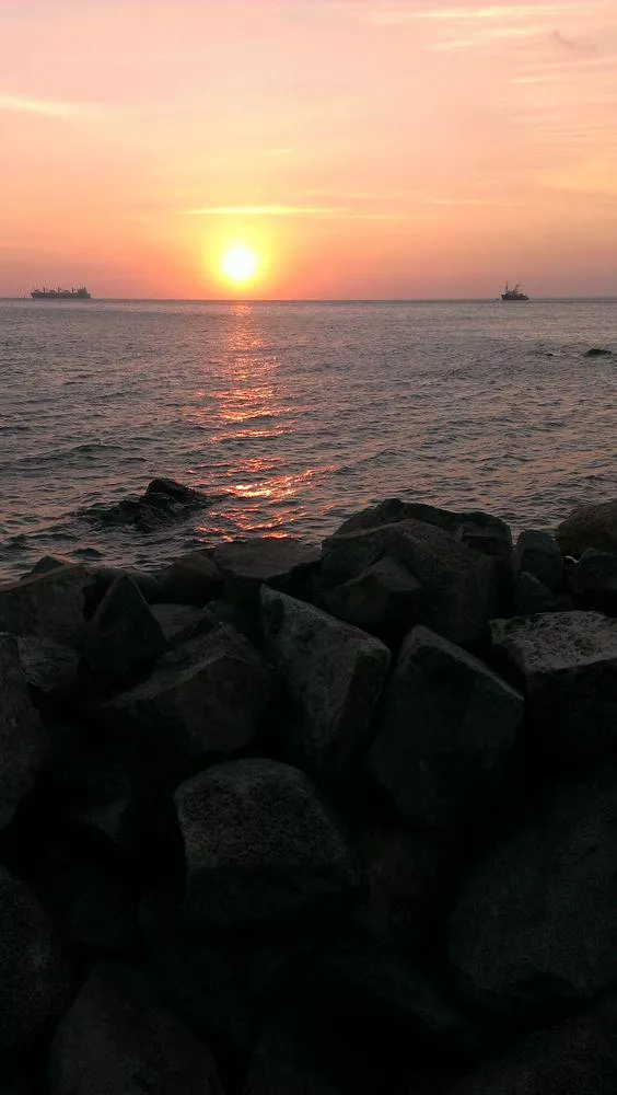 Beach sunset is the best