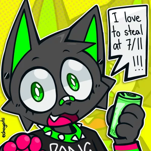 everything is free if you run fast enough (art by me)