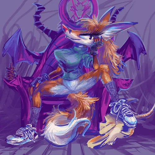 friend or fawcks (i drew it again)