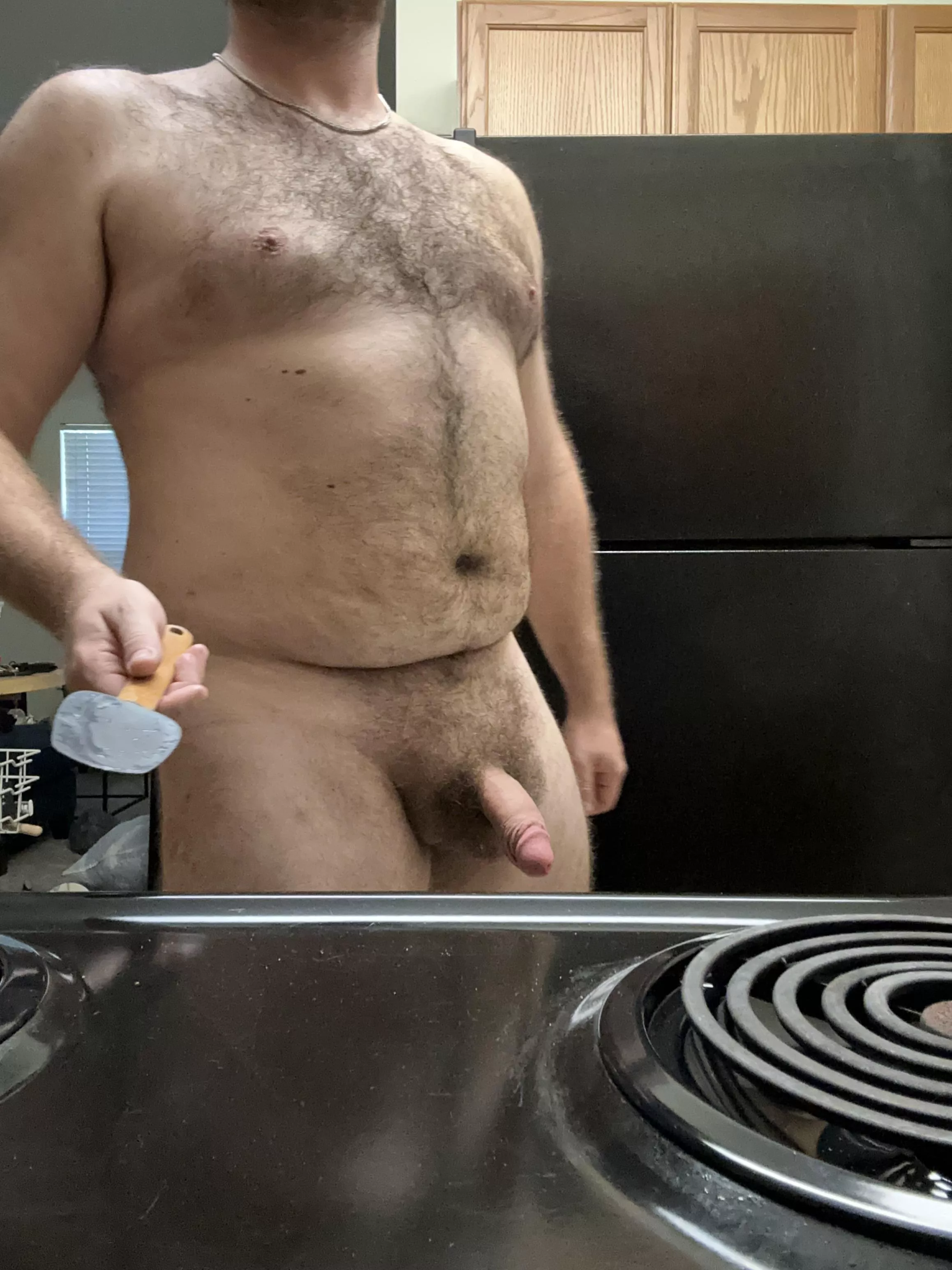 I love doing everything I can in the nude