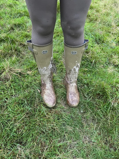 Muddy boots ❤️