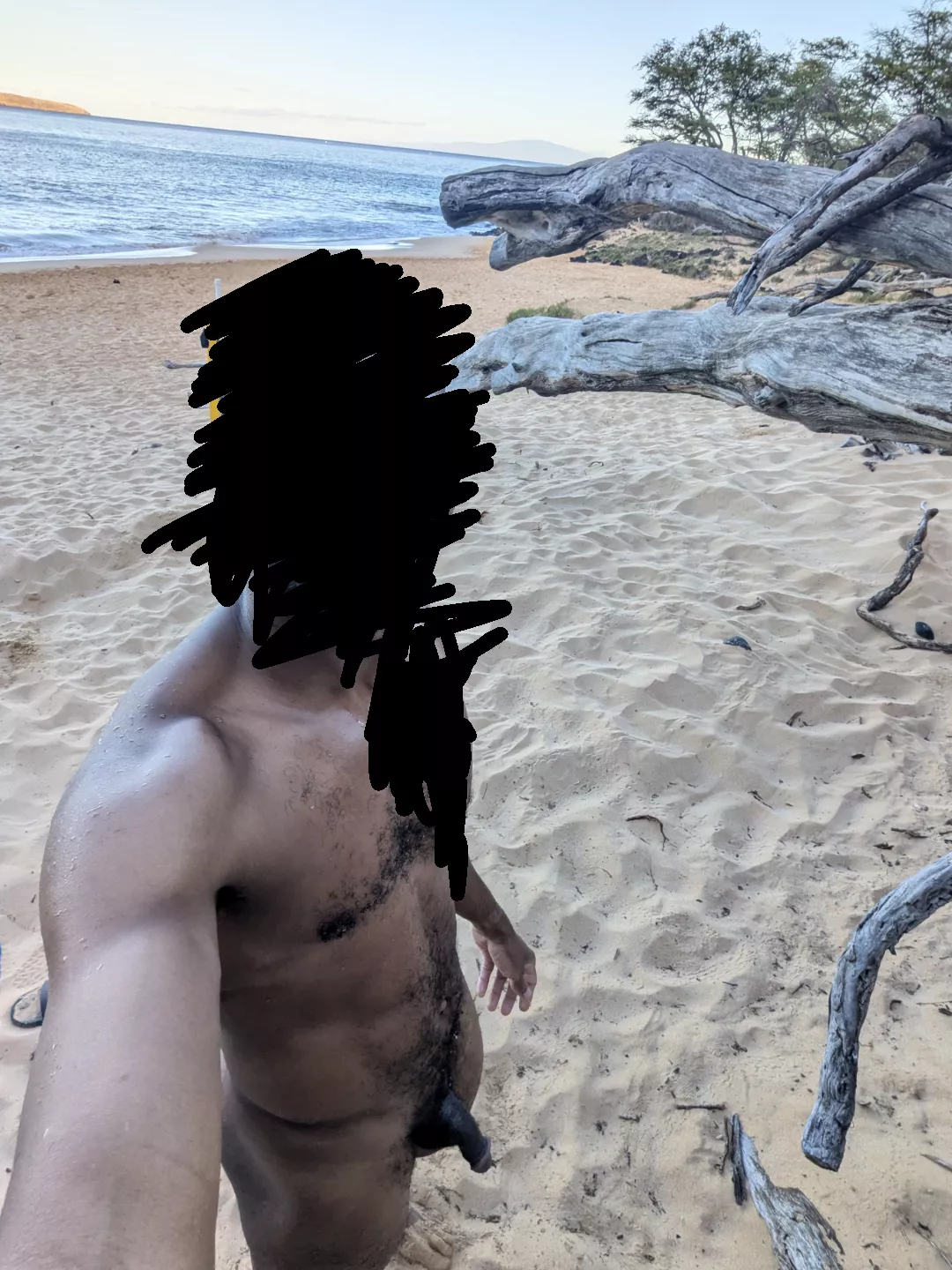 My favorite beach to let the nudist in me free