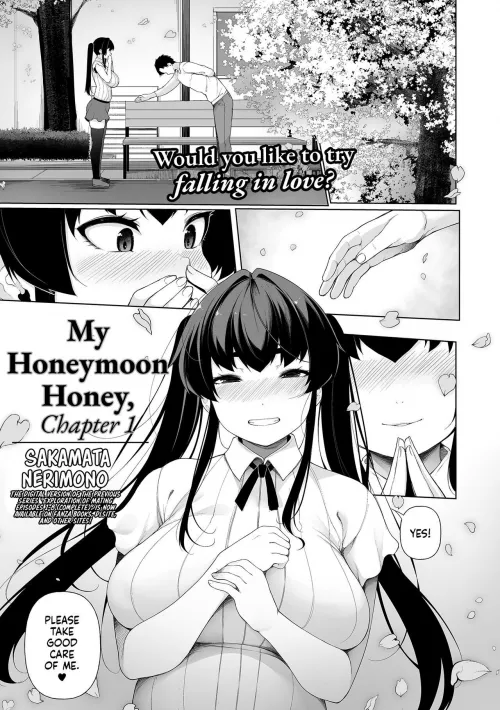 [Sakamata Nerimono] Ichinen Kanojo 1 | My Honeymoon Honey Ch. 1