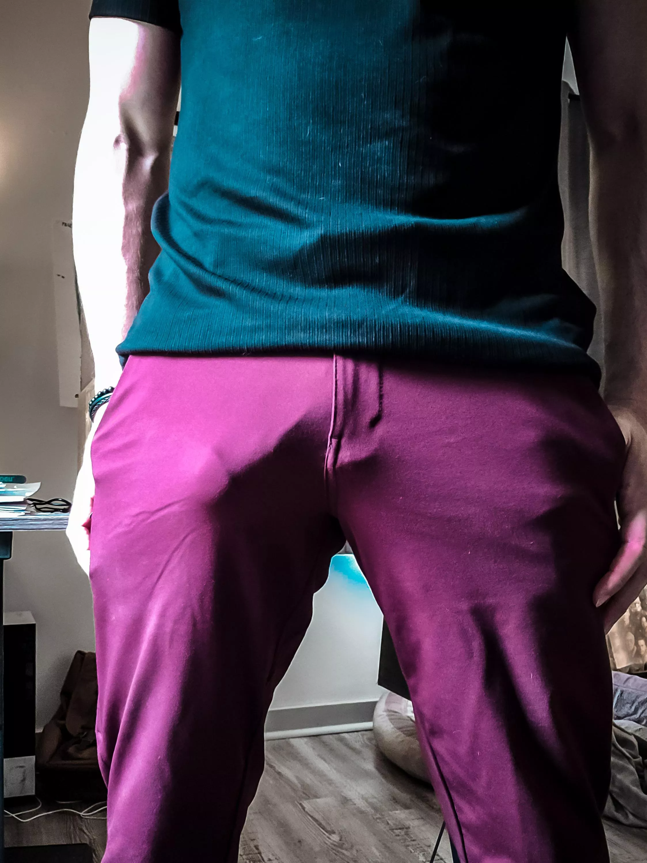 Think any of my clients will notice I'm going commando today? 