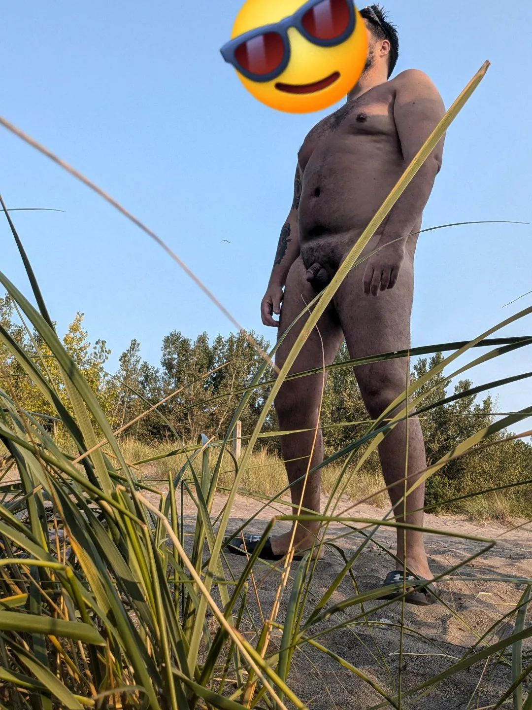 This is for all the dudes afraid to get naked in nature-- let it all hang out! Be proud of what you got and just vibe with Mother Nature