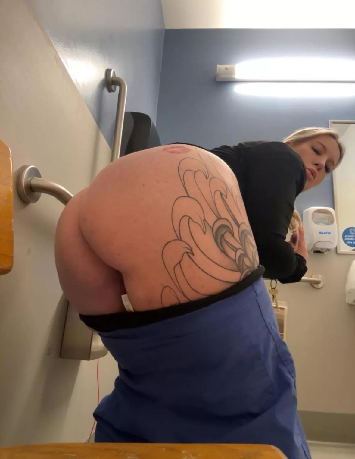 What do you boys think about nurses with big booties
