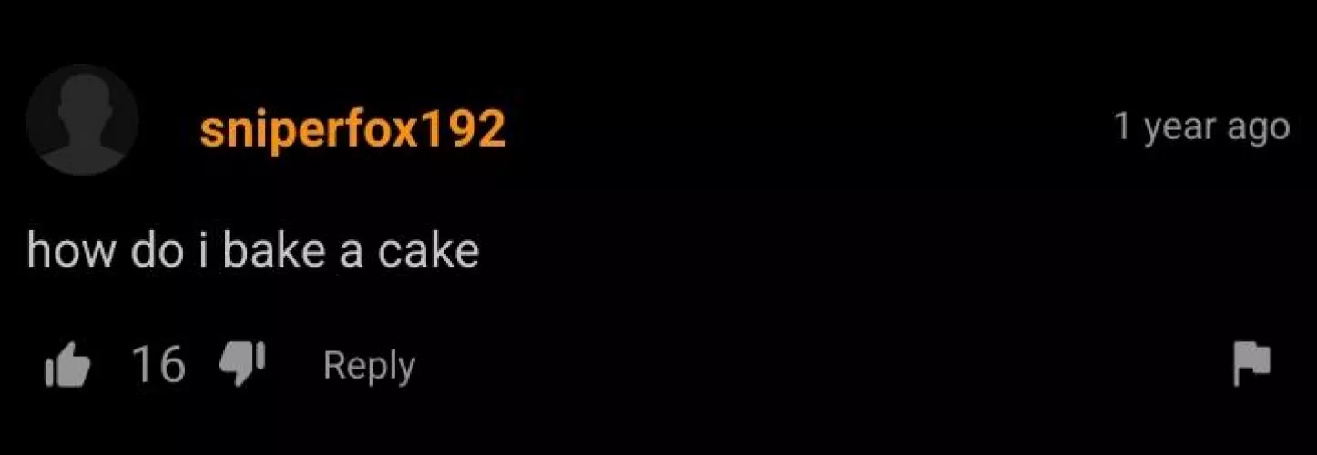 I wonder, how do you bake a cake?