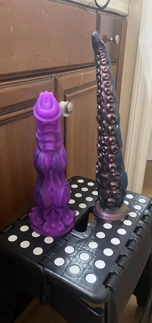 Mommy got some new toys to try out 