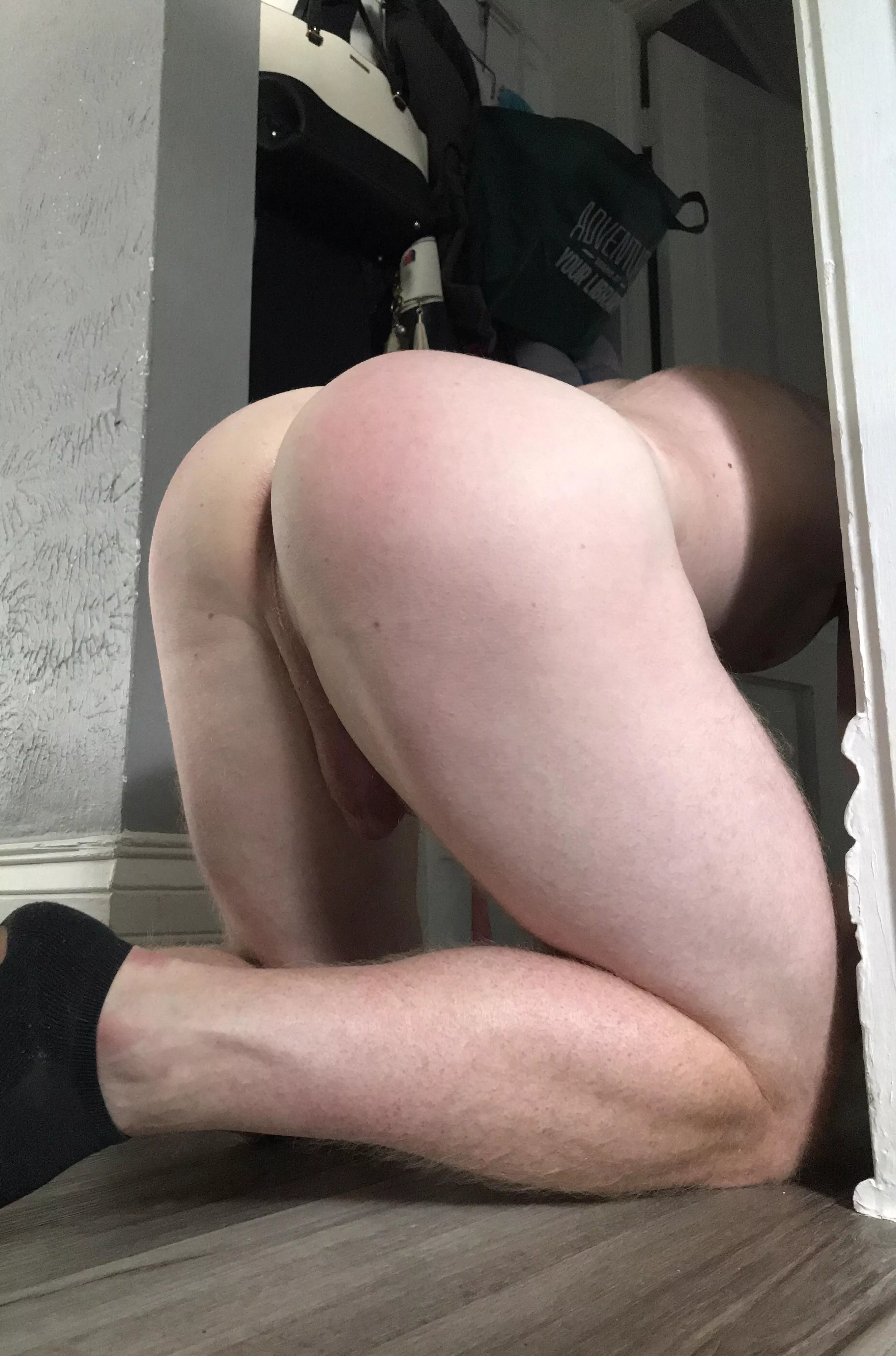 Round ass was made for something hard 