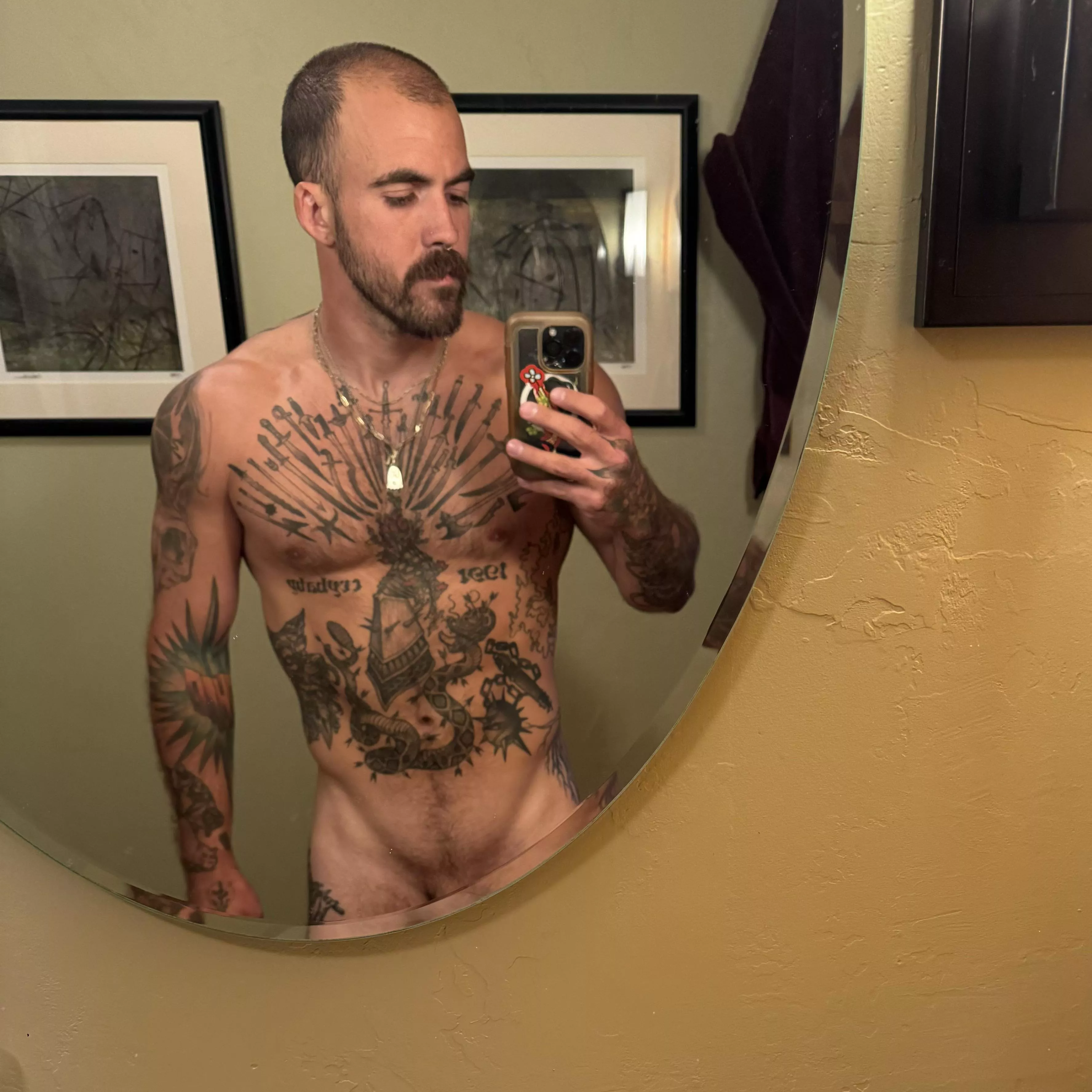 should i shave the mustache 