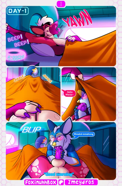 Side Effects Comic Page 1 (FoxinuhhBox)