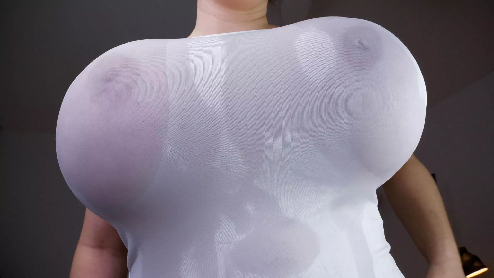 A little oil never hurt anyone, especially when paired with massive fakes.