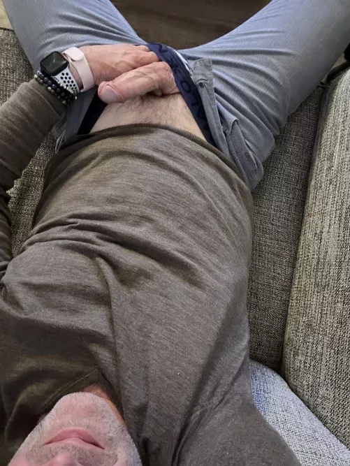 Come cuddle on the couch [56]