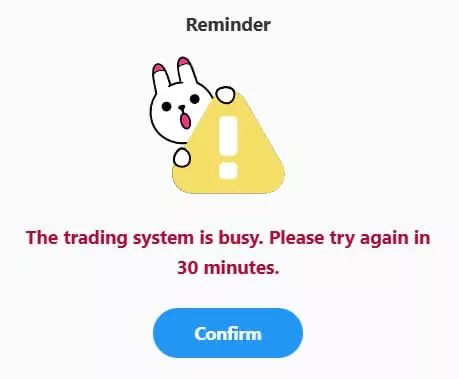 Does anyone know why this message appears when I try to purchase a video from JVID