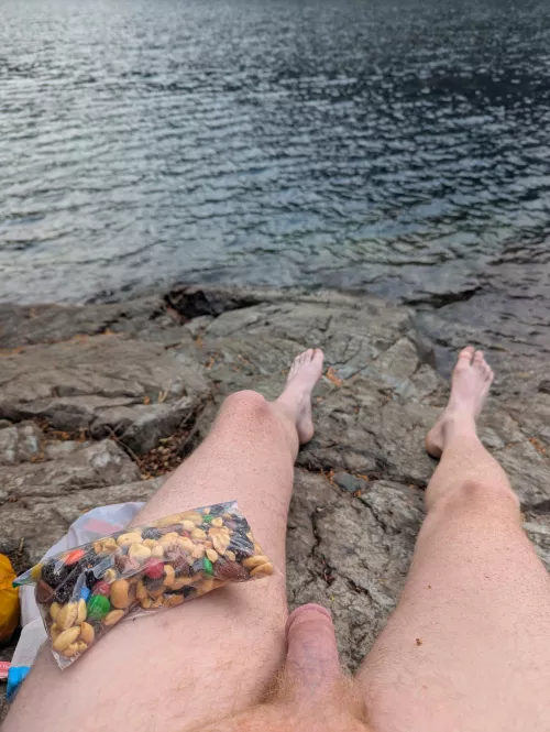 I hear this is where I should post photos of my colorful nut sack 🤔🥜🛍️ (they were salty and sweet)