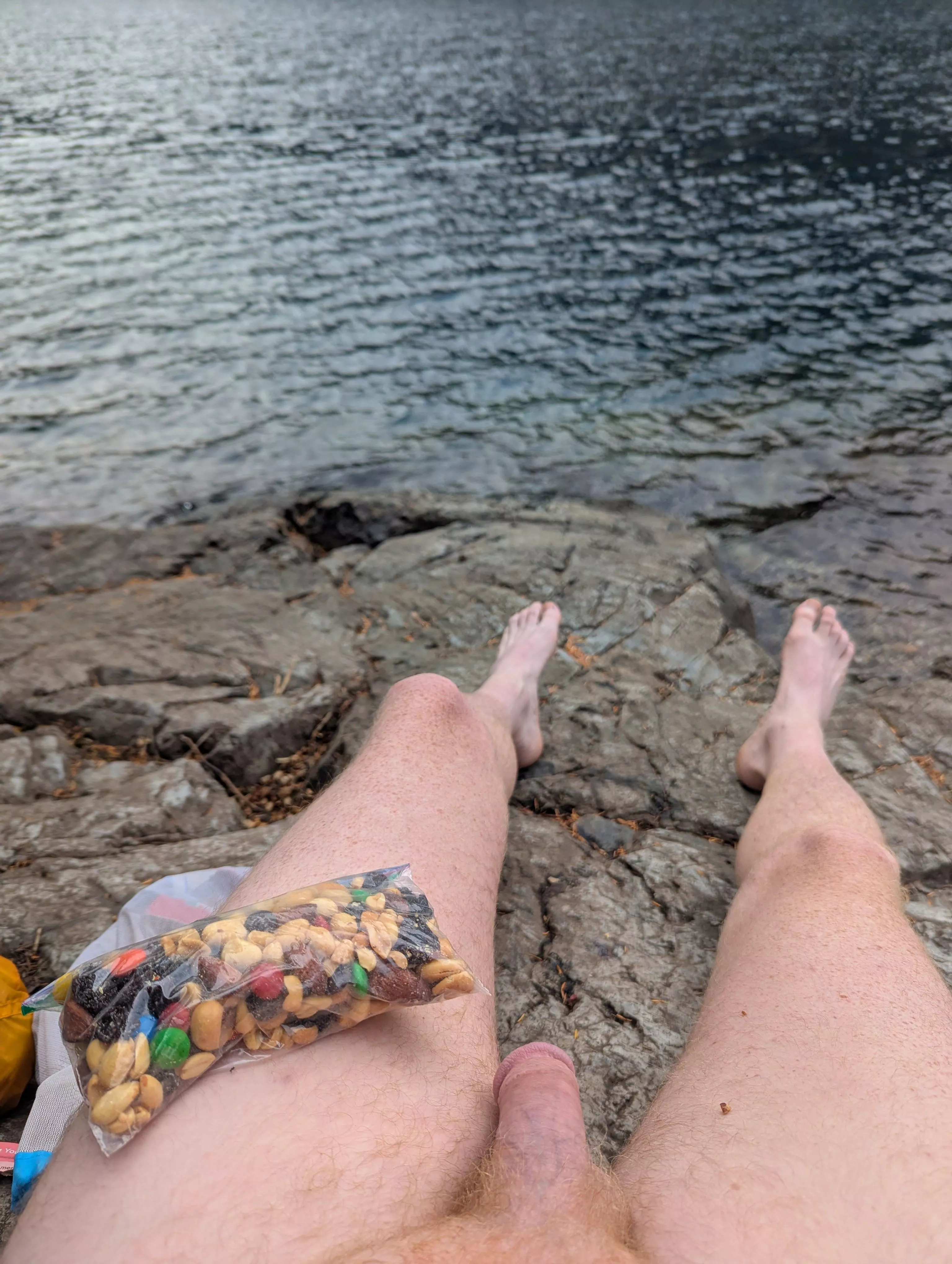 I hear this is where I should post photos of my colorful nut sack 🤔🥜🛍️ (they were salty and sweet)