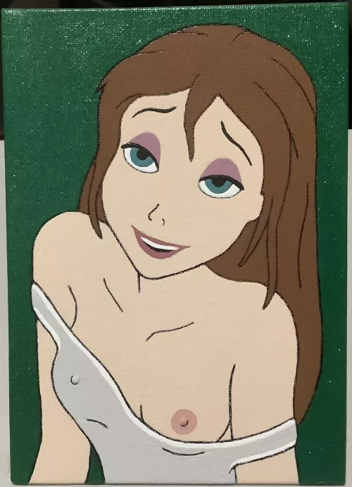 I painted Jane from Tarzan