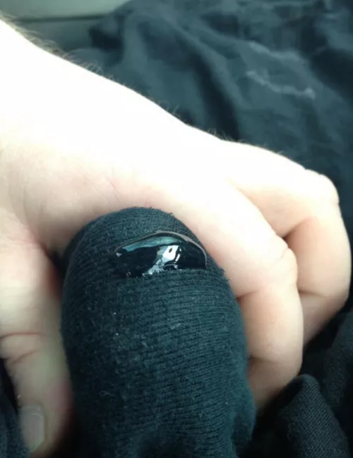 leaking through my boxers 