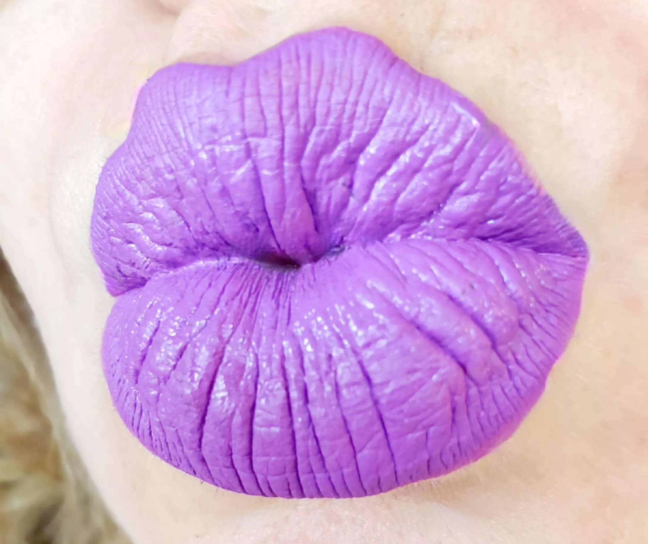 Plump purple pucker