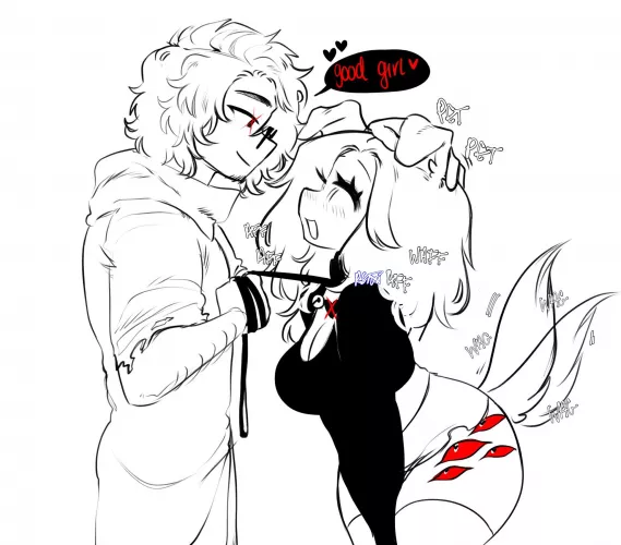 The little tail wags are the cutest.  