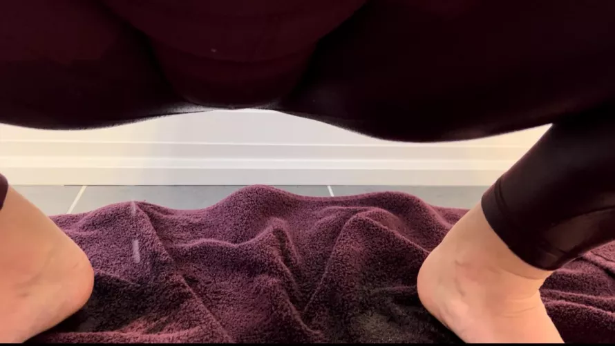 Why use a toilet when you’re wearing leggings 