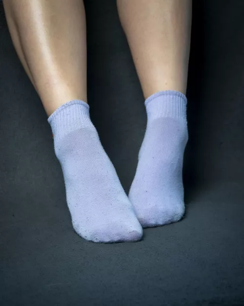 Comfy feet in cute socks! 🧦 (New here!)