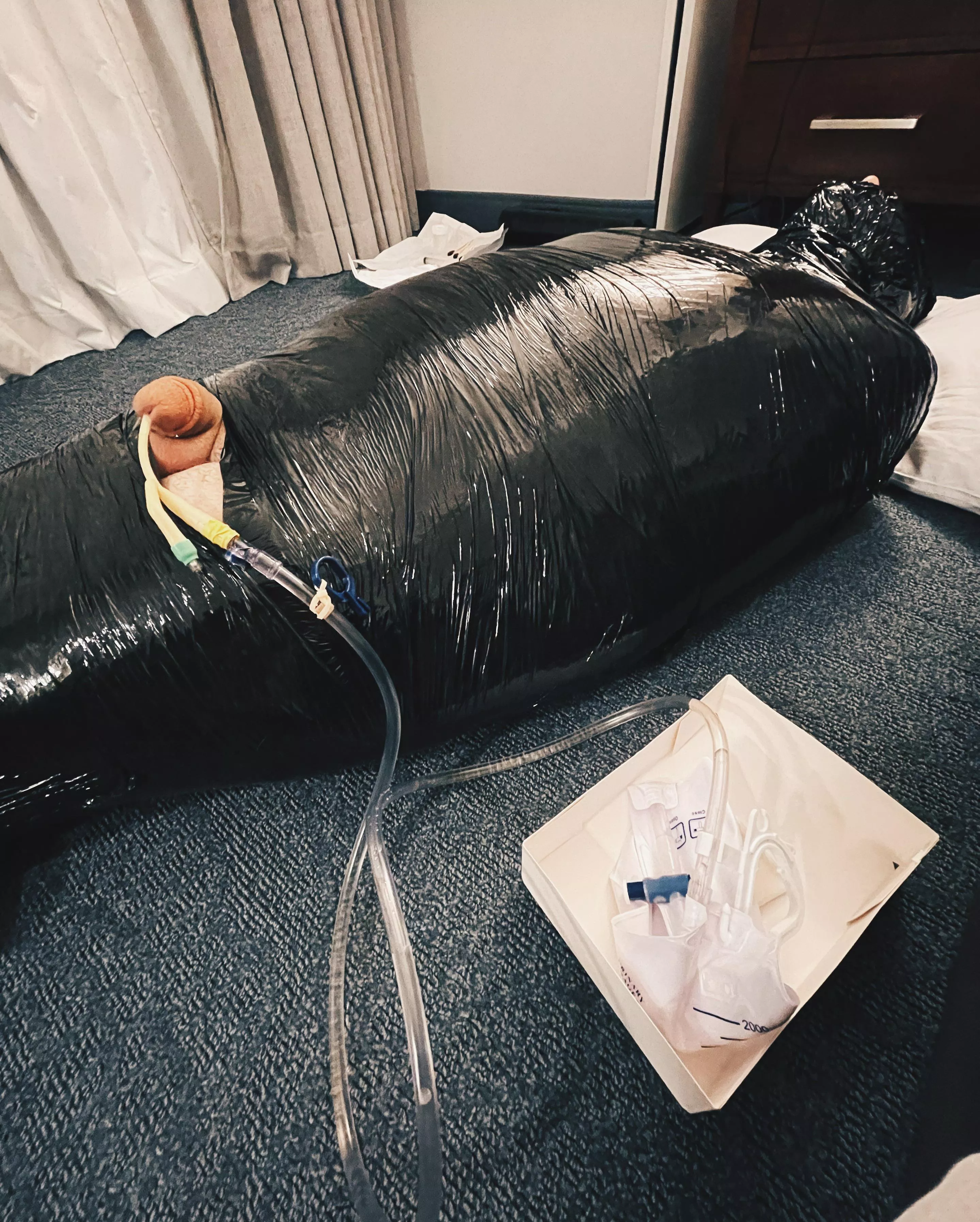 Could you last 12 hours wrapped up tight?