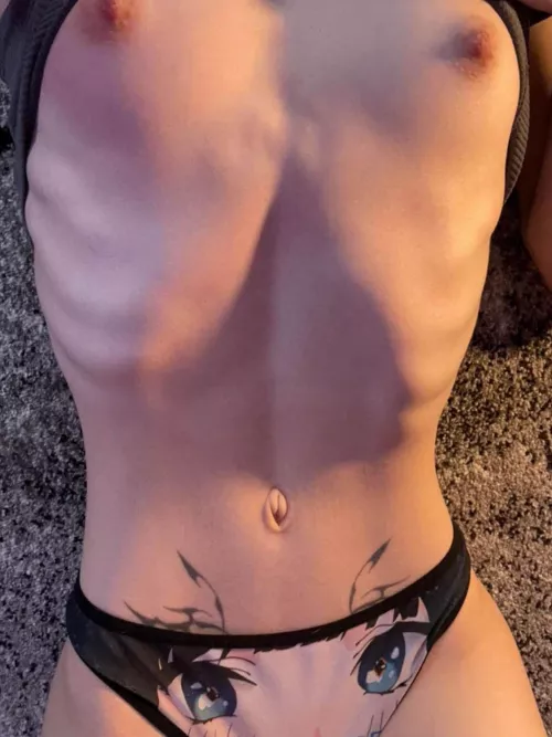 I find my ribcage really pretty and cute