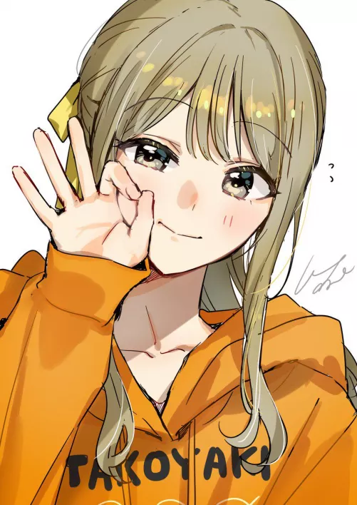 Makoto repping the merch!