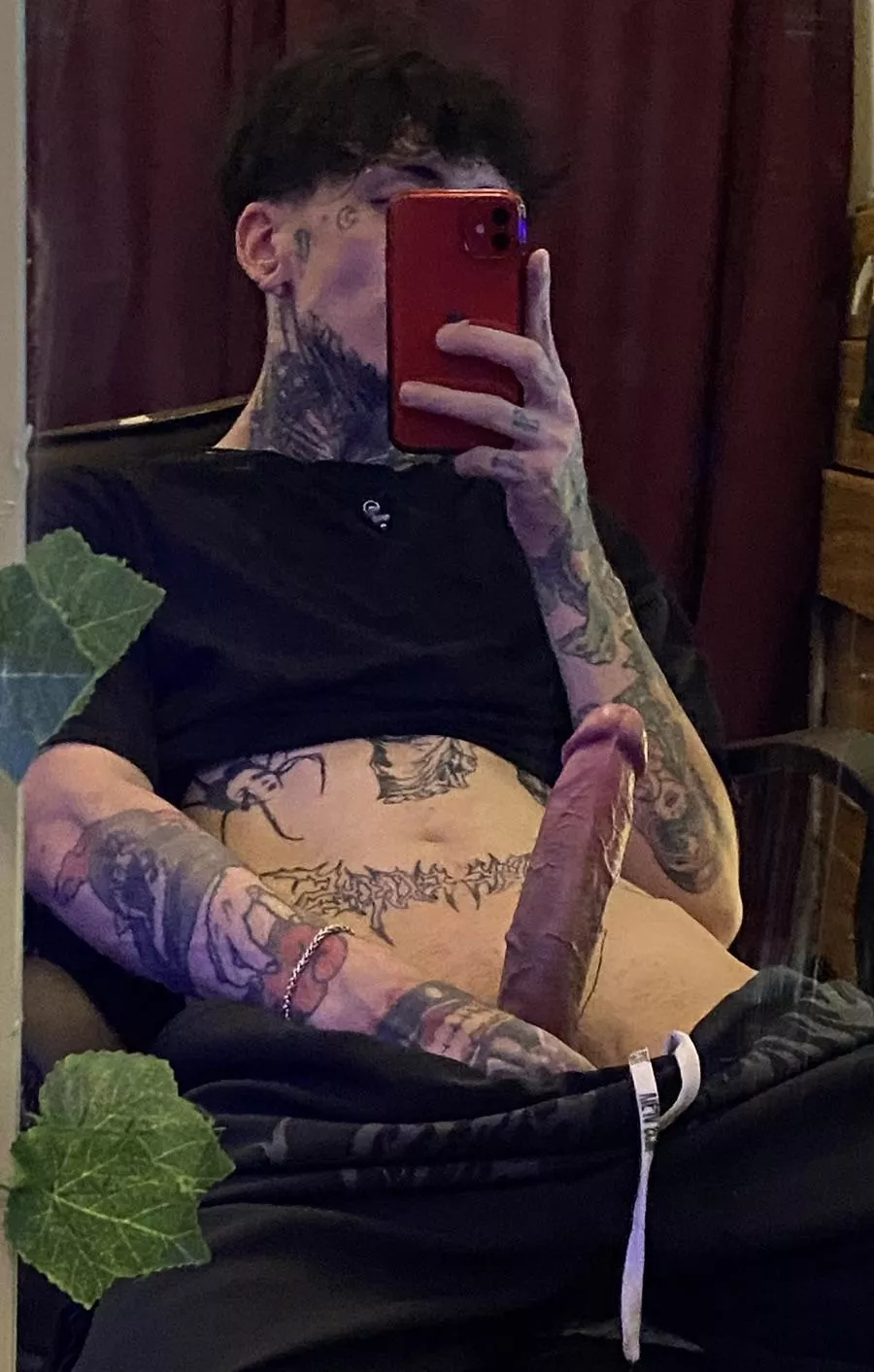 Now describe my cock in one word😏