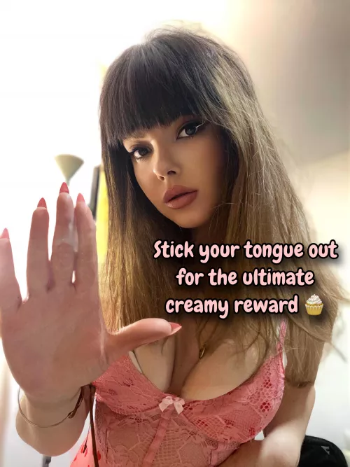 Stick it out... [oc]