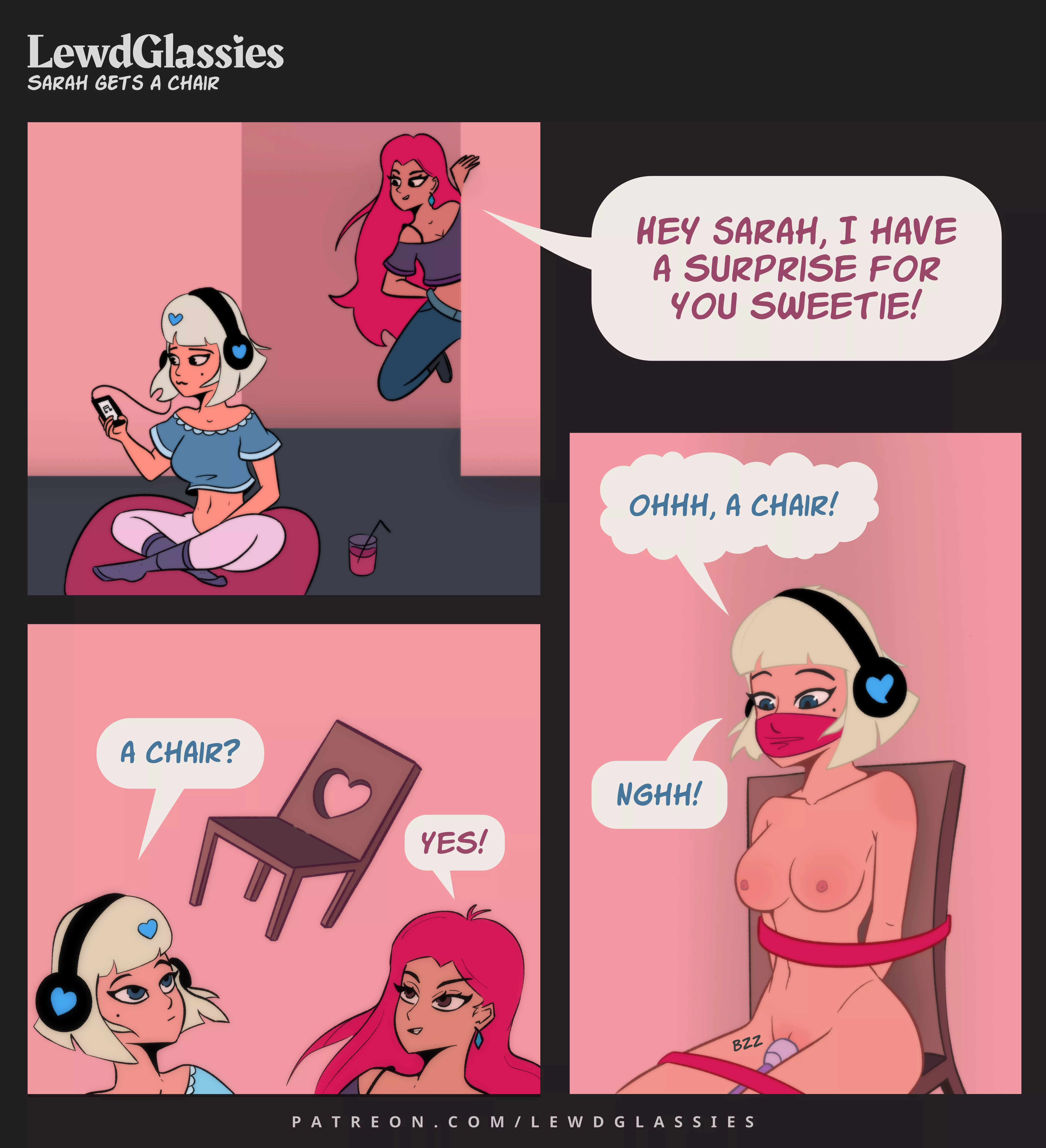 That's what chairs are for right... right? (OC)