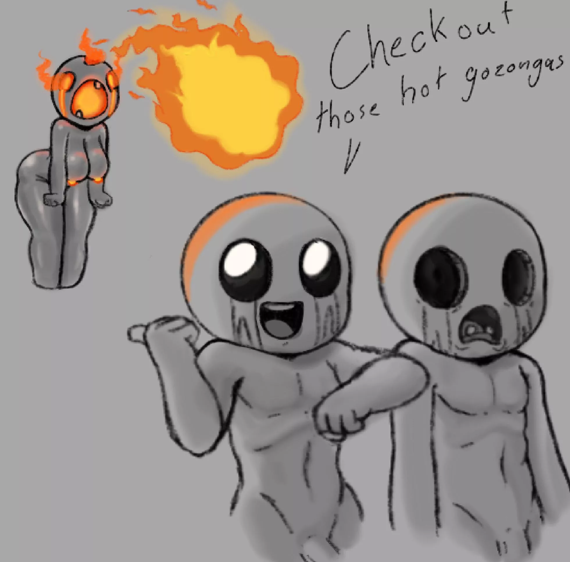 The Creation of the Flaming Gaper