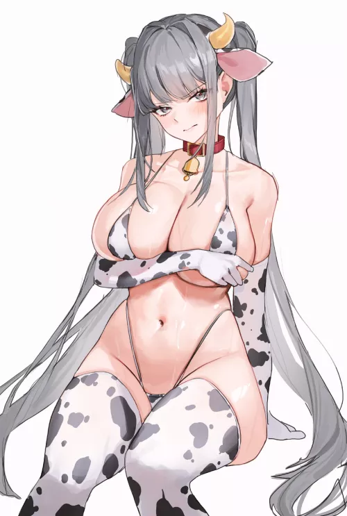 Embarrassed Cow Girl 