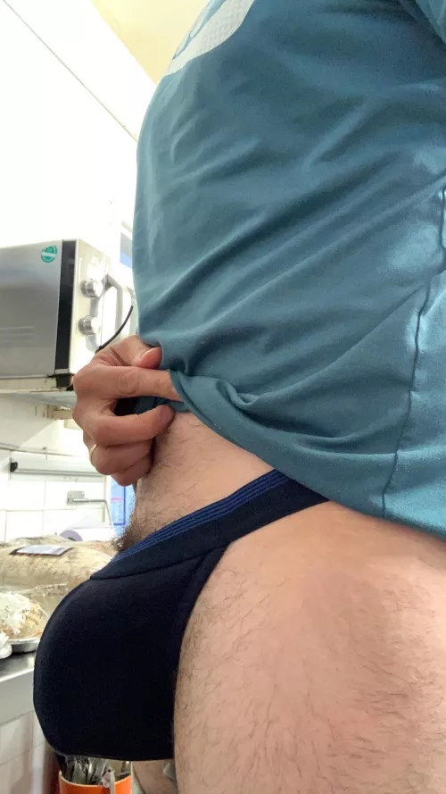 It’s always dangerous when I am working alone 😈