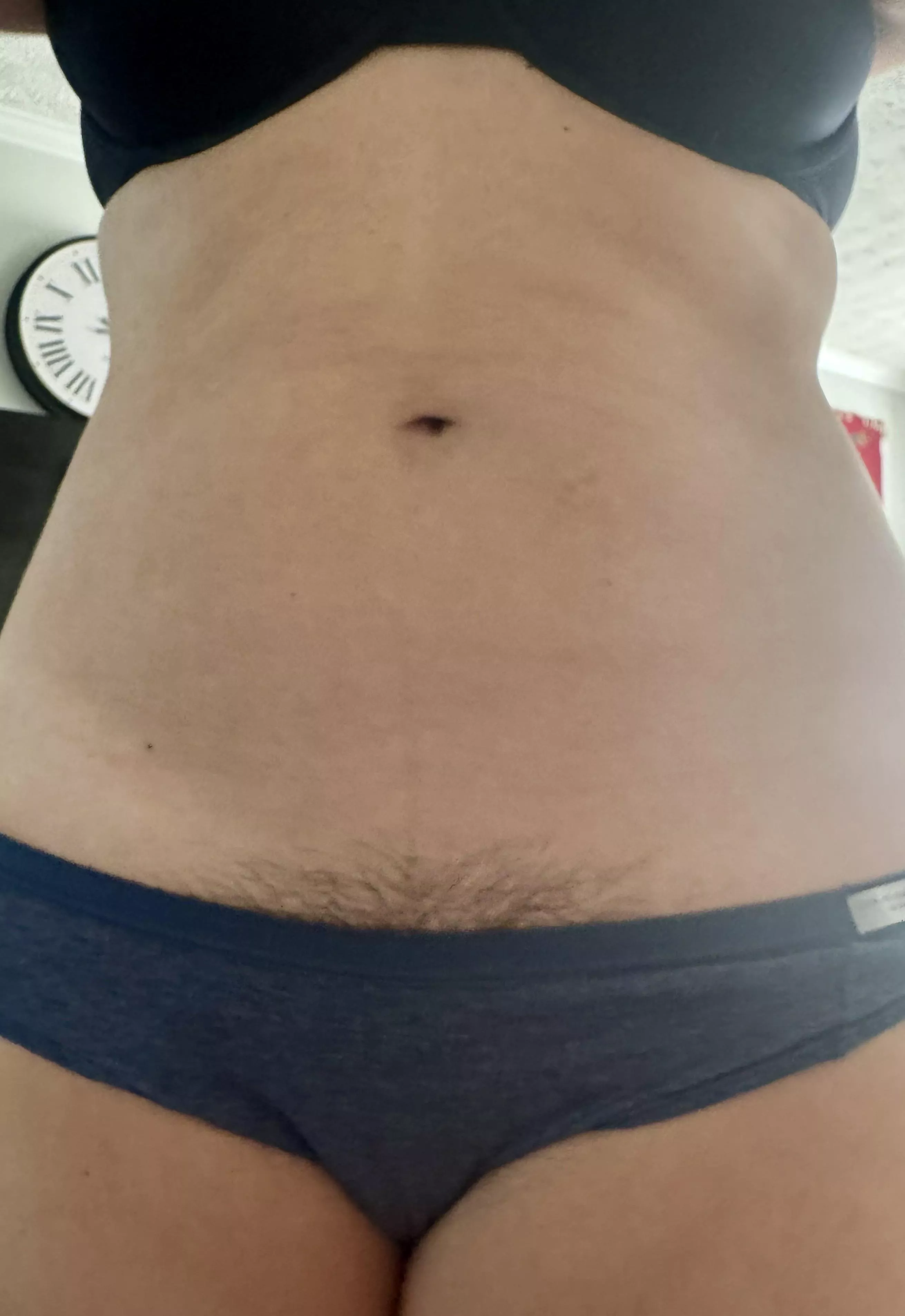 Little panties, big hair