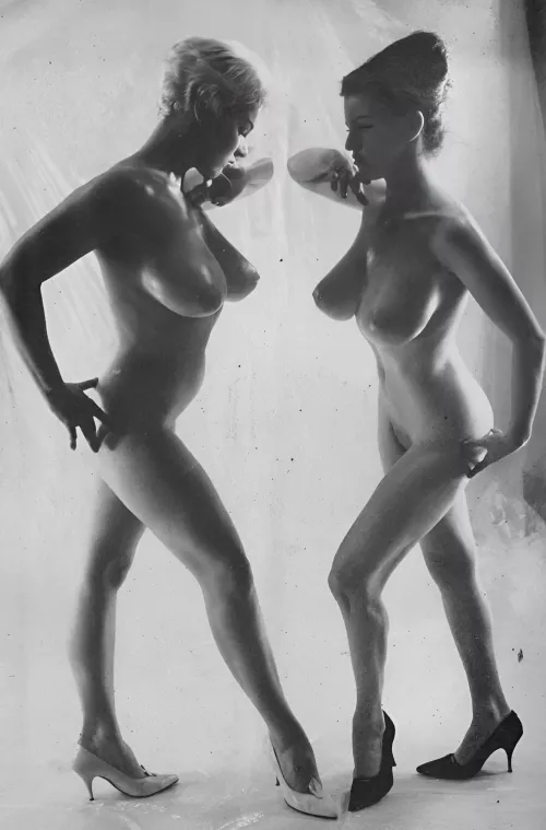Lorraine Burnett and Jackie Parker, late 50s early 60s