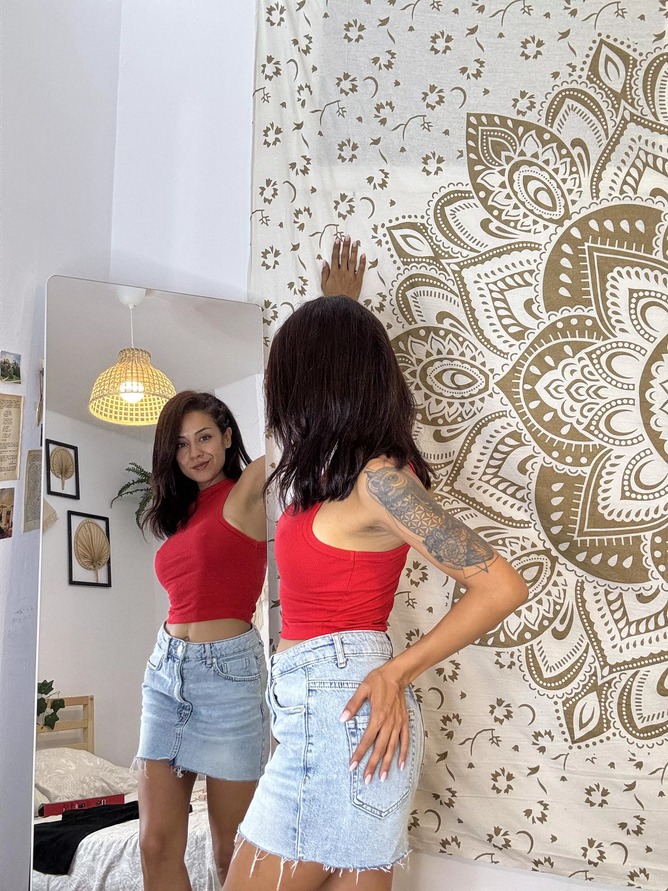 Mirror mirror tell me (finish the sentence)