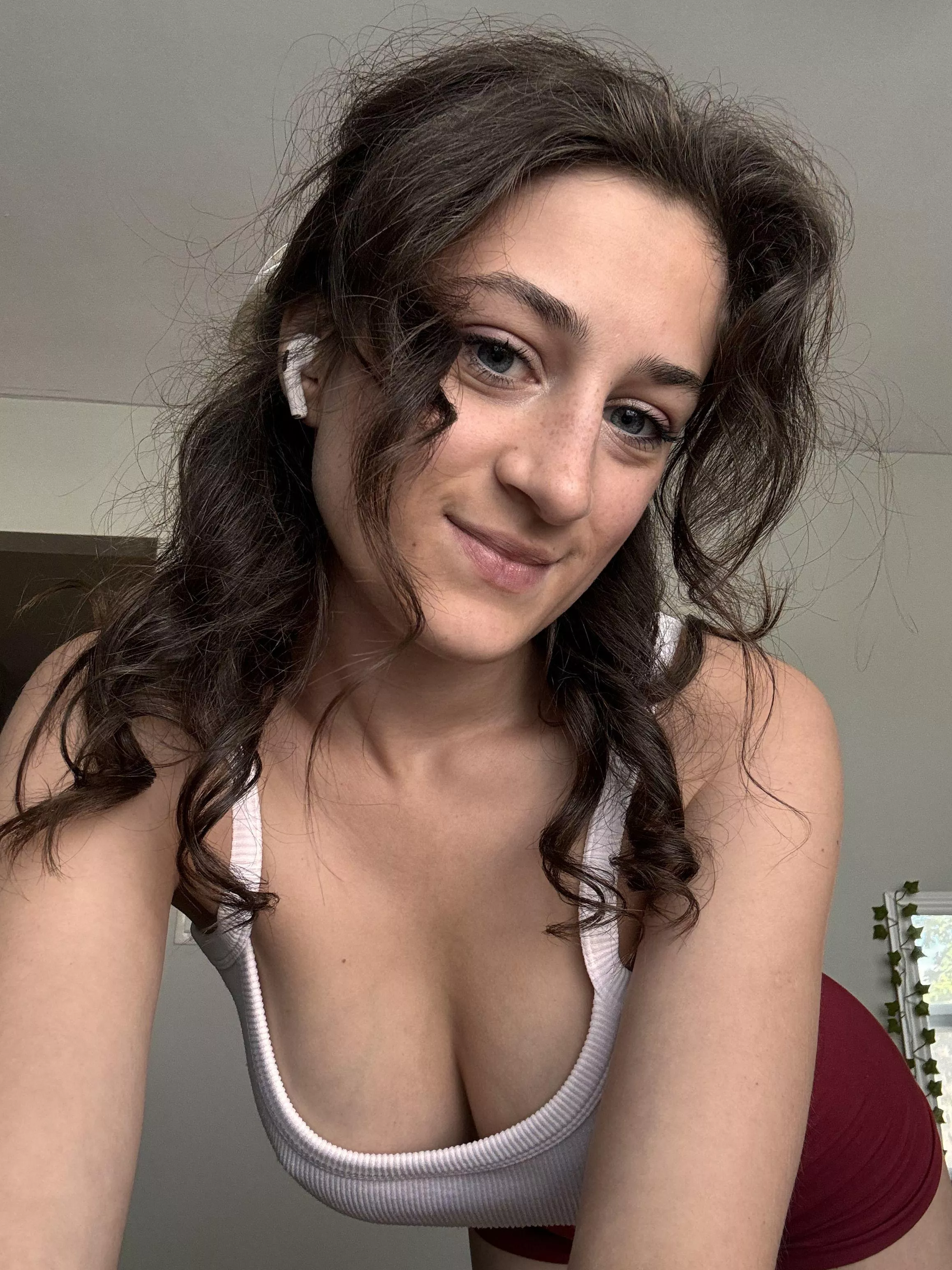 My freckles could use some accent paint, if you know what I mean [wife]