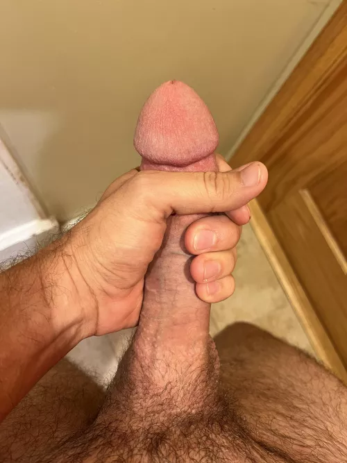 Start on the head and work your way down 